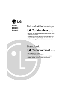 Bruksanvisning LG RC8001A Tørketrommel