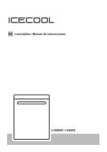 Manual de uso Icecool LV60EX Lavavajillas
