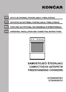 Priručnik Končar ST 5040 GKFB3 Raspon
