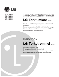 Bruksanvisning LG TD-C70210E Tørketrommel