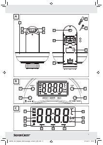 Manuale SilverCrest IAN 66730 Bilancia da cucina