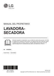 Manual de uso LG F4DV910H2 Lavasecadora