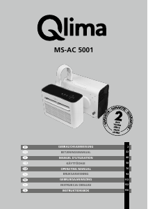 Mode d’emploi Qlima MS-AC 5001 Climatiseur