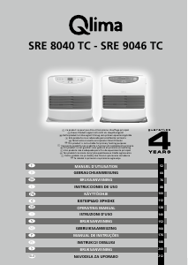 Manual de uso Qlima SRE8040TC Calefactor