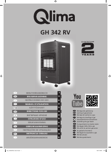 Manual de uso Qlima GH342RV Calefactor