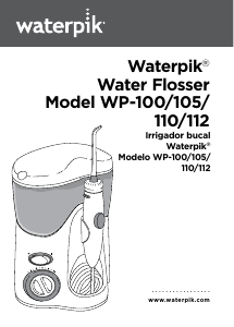 Manual de uso Waterpik WP-112 Irrigador bucal