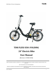 Manual TDR Flexi S501 Folding Bicycle