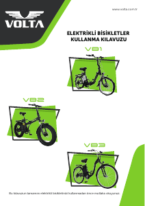 Kullanım kılavuzu Volta VB3 Katlanır bisiklet