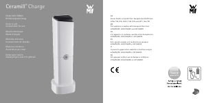 Manual de uso WMF Ceramill Charge Molinillo de pimienta y sal