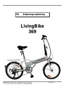 Brugsanvisning LivingBike 369 Foldecykel