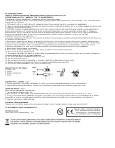 Instrukcja Adler AD 4500 Spieniacz do mleka