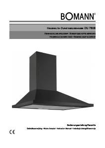 Bedienungsanleitung Bomann DU 7608 Dunstabzugshaube