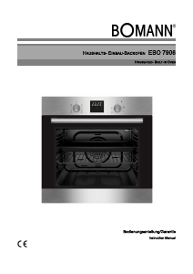 Bedienungsanleitung Bomann EBO 7906 Backofen