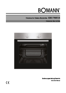 Handleiding Bomann EBO 7905 IX Oven