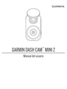 Manual de uso Garmin Dash Cam Mini 2 Action cam