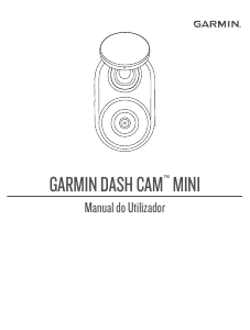 Manual Garmin Dash Cam Mini 2 Câmara desportiva