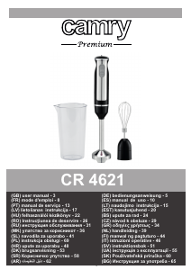 Manual Camry CR 4621 Blender de mână