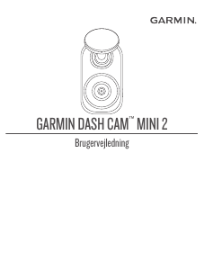 Brugsanvisning Garmin Dash Cam Mini 2 Action kamera
