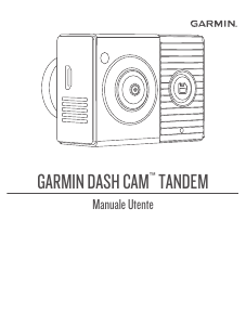 Manuale Garmin Dash Cam Tandem Action camera