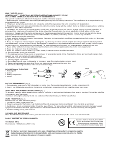 Instrukcja Camry CR 4501 Spieniacz do mleka