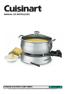 Manual Cuisinart CFO-50CB Fondue