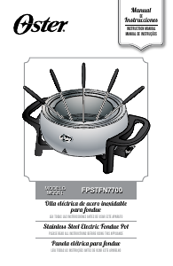 Manual de uso Oster FPSTFN7700 Fondue