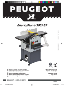 Manual Peugeot EnergyPlane-305ASP Planer