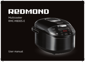 Kullanım kılavuzu Redmond RMC-M800S-E Çok fonksiyonlu pişirici