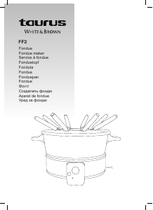 Handleiding Taurus FF2 Fondueset