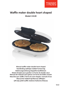 Manuale Trebs 13120 Macchina per waffle
