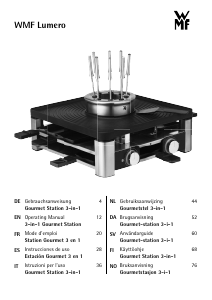 Bruksanvisning WMF Lumero Raclette grill