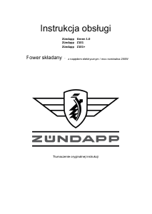 Instrukcja Zündapp Z101 Rower składany