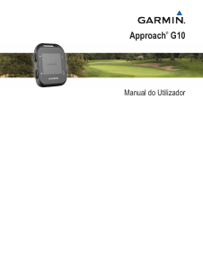 Manual Garmin Approach G10 Navegador portátil