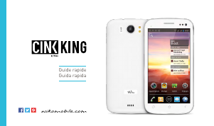 Manuale Wiko Cink King Telefono cellulare