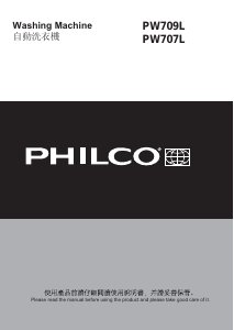 Manual Philco PW 709L Washing Machine