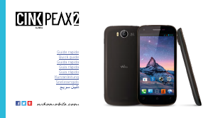 Manual Wiko Cink Peax 2 Telefone celular