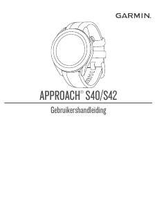 Handleiding Garmin Approach S42 Smartwatch