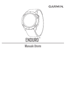 Manuale Garmin Enduro Smartwatch