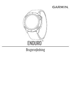 Brugsanvisning Garmin Enduro Smartwatch
