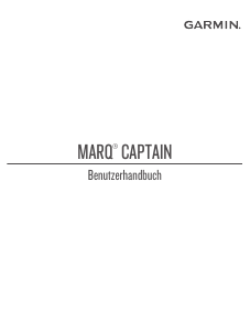 Bedienungsanleitung Garmin Marq Captain Smartwatch