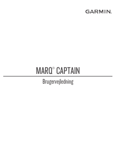 Brugsanvisning Garmin Marq Captain Smartwatch