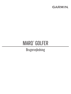 Brugsanvisning Garmin Marq Golfer Smartwatch