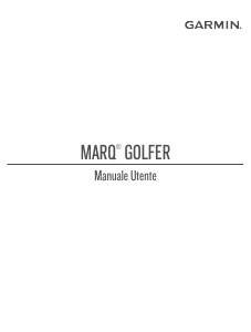 Manuale Garmin Marq Golfer Smartwatch