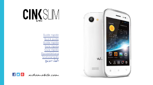 Mode d’emploi Wiko Cink Slim Téléphone portable