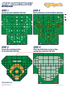 Manual de uso OYO Sports set MLBARZGS1 MLB Arizona Diamondbacks partido de béisbol