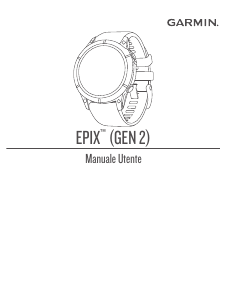 Manuale Garmin epix (Gen 2) Smartwatch