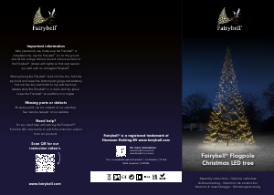 Наръчник Fairybell FANL-600-1200-02-EU Коледна украса