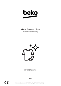 Bedienungsanleitung BEKO WMO91465STR1 Waschmaschine