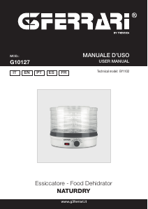 Manual G3 Ferrari G10127 Food Dehydrator