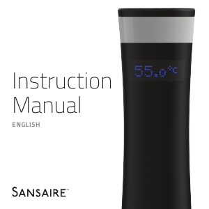 Manual Sansaire SA3.07eu Sous-vide Stick